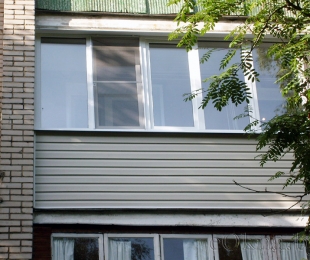 Балконная рама из ПВХ. Плещеницы. №6