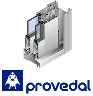 Балконные рамы из алюминиевого профиля Providal